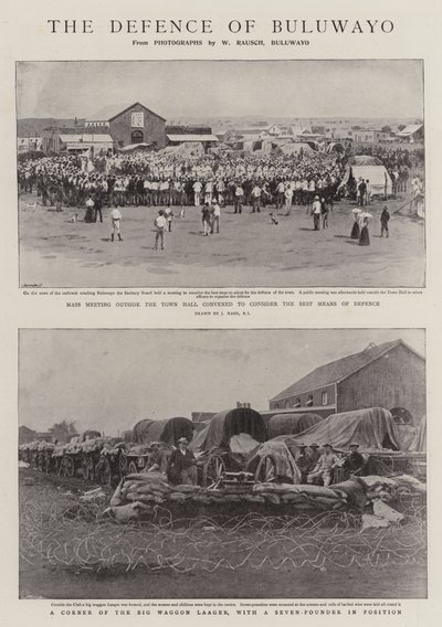 The Defence of Buluwayo by Joseph Nash